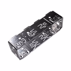ACV 1701-00, Lunette de radio, Voiture, Acier inoxydable, Monochromatique, Acier
