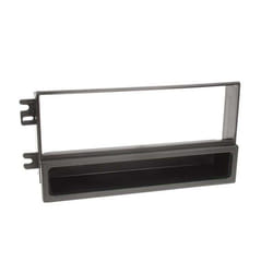 Adaptateur de façade 1-DIN avec vide poche KIA Sorento noir