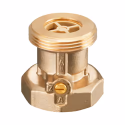 Oventrop arrêt Oventrop 1070008 Type SVE DN25, G1 1/2 "mâle, G1 1/2" femelle, PN10, laiton Oventrop clapet d’arrêt type SVE D ...