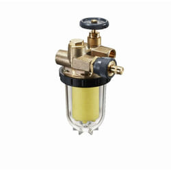 Filtre à mazout simple conduite avec réalimentation par récupération du retour OVENTROP Oilpur Z A - G ? F x G ? F - 2122103