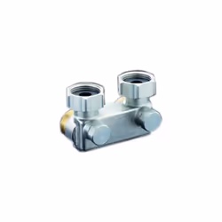 Oventrop déviateur avec arrêt 1016462 Numéro d'objet 1016462 forme angulaire, la distance du tuyau 50 mm, écrou G ¾ x G ¾ mâl ...