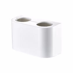 Oventrop Couvercle design Multiflex F 1015896 Angle / passage, pour blanc ZB, blanc