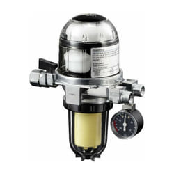 Filtre à mazout combiné avec séparateur d'air Oventrop Toc-Duo-3 - Avec élément filtrant Siku, 25-40 µm, avec vacuomètre - 2142762
