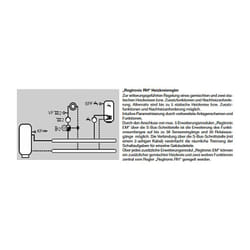 Oventrop circuit de chauffage Oventrop Regtronic 1152083 avec 2000 extérieur et 3 capteurs supplémentaires