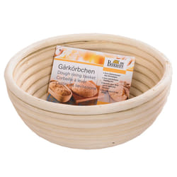 RBV Birkmann 208964 Panier à pain Rond Rotin Bois