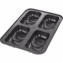 RBV Birkmann 210301, Moule à pain, Rectangulaire, Noir, 365 mm, 245 mm, 40 mm