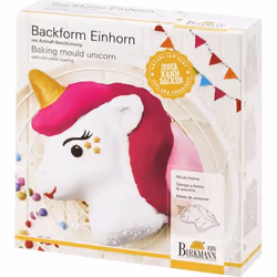 RBV Birkmann Unicorn, Moule à gâteau, Autres, 1 L, Noir, 210 mm, 230 mm