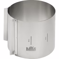 RBV Birkmann 429413, Anneau de gâteau, Rond, Surface plate, Acier inoxydable, Acier inoxydable, 150 mm