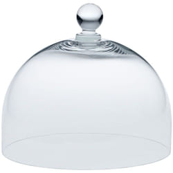 RBV Birkmann 441446 cloche pour aliment Transparent Verre Rond Couvercle alimentaire