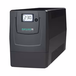 ONLINE USV-Systeme USV YUNTO Smile 600, Interactivité de ligne, 0,6 kVA, 360 W, 162 V, 290 V, 207 V