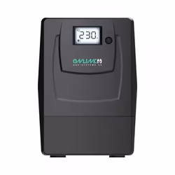 ONLINE USV-Systeme USV YUNTO Smile 800 alimentation d'énergie non interruptible Interactivité de ligne 0,8 kVA 480 W 2 sortie(s) CA