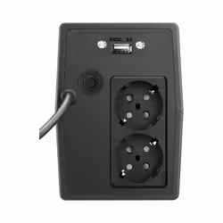 ONLINE USV-Systeme USV YUNTO Smile 800 alimentation d'énergie non interruptible Interactivité de ligne 0,8 kVA 480 W 2 sortie(s) CA