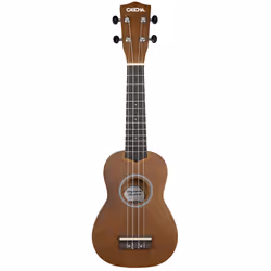CASCHA Linden Guitare acoustique Classique 4 cordes Noir, Marron