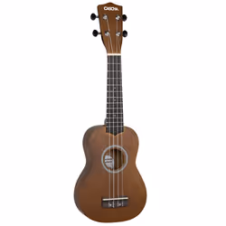 CASCHA Linden Guitare acoustique Classique 4 cordes Noir, Marron