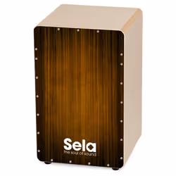 Sela SE-051 Tambour Cajón Marron, Bois - Vue supplémentaire 2