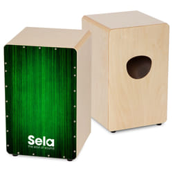 Sela SE-053 Tambour Cajón Vert, Bois