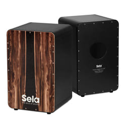 Sela SE-089 Tambour Cajón Noir, Noyer