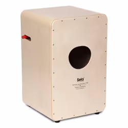Sela SE-106 Tambour Cajón Noyer, Bois