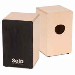 Sela SE-118, Tambour Cajón, Noir, Bois, 300 mm, 300 mm, 470 mm, 4,6 kg