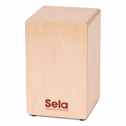 Sela SE-119 Tambour Cajón Bois