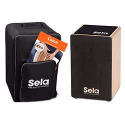 Sela SE-120, Tambour Cajón, Noir, Bois, 300 mm, 300 mm, 470 mm, 4,6 kg
