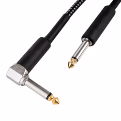 CASCHA HH 2089, 6,35 mm, Mâle, 6,35 mm, Mâle, 3 m, Noir