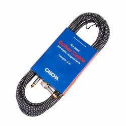 CASCHA HH 2089 câble audio 3 m 6,35 mm Noir