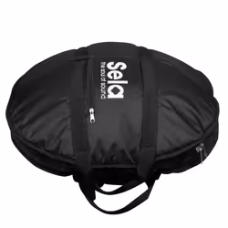 Sela SE 183, Etui simple, Noir, Nylon, Étui souple, Rond, Fermeture à glissière
