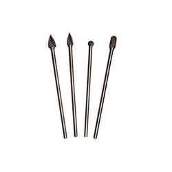 Jeu de fraises extra longues BGS TECHNIC - HSS - 4 pcs - 101