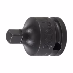 Adaptateur de clé à douille à choc femelle 10 mm (3/8) - mâle 63 mm (1/4)