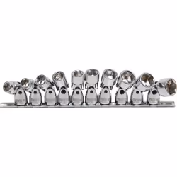 Jeu de douilles articulées BGS TECHNIC - 10 mm - 10 pcs - 205