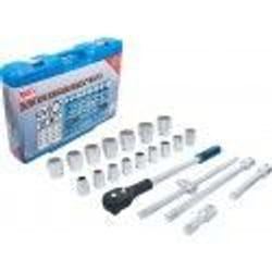 Coffret de douilles douze pans et accessoires BGS TECHNIC - 20 mm (3/4") - 21 pcs - 1223