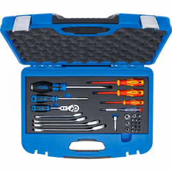 Coffret d'outils pour sanitaire/chauffage BGS TECHNIC - 29 pcs - 1433