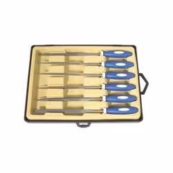Assortiment de 6 limes de precision 150mm
