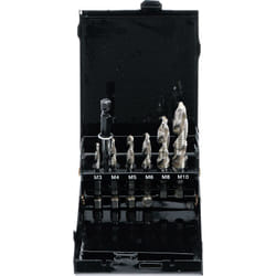 Jeu de forets de taraudage hélicoïdaux BGS TECHNIC - HSS-G - 7 pcs - 1926