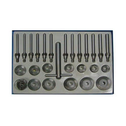 Jeu de fraises pour sièges de soupapes 30 60 mm 27 pièces