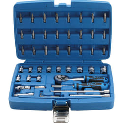 Coffret de douilles BGS TECHNIC - 6,3 mm - 46 pcs - 2144