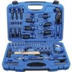 Caisse à outils pour clés à douilles BGS TECHNIC - 67 pcs - 2217