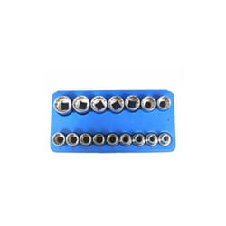 Douilles pour clefs anglaise 12,5 (1/2), 8-24 mm, 12-KANT, 16-PIÈCES