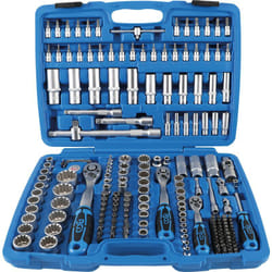Coffret de douilles gear lock et accessoires BGS TECHNIC - 6,3 mm / 10 mm / 12,5 mm - 192 pcs - 2247