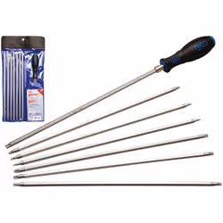 double lame chaque par profil TS/T (pour Torx) dans les tailles suivantes 10 - 15 - 20 - 25 - 27 - 30 - 40 Toutes les lames a ...