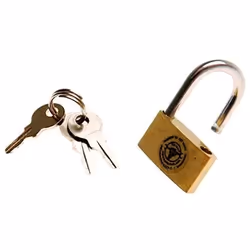 Cadenas en laiton Kraftmann - Force Homme - 30mm - Verrouillage à clé