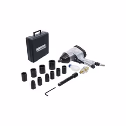 Clé à choc avec jeu d'outils BGS - 7000 tr/min - 16 pcs - 3211