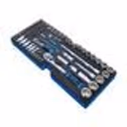Jeu de douilles BGS TECHNIC - 12,5 mm - 6,3 mm - 77 pièces - 3341