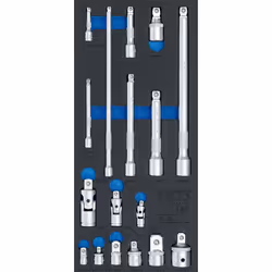 Insert de servante d'atelier BGS TECHNIC - 17 pcs - 4144