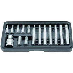 Coffret dembouts 6 pans / BTR / Allen - 15 pièces. Tailles : 4 à 12 mm