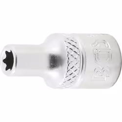 avec cannelure Ouverture de clé E5 Profil de sortie E-Profil Profil d'entraînement Carré intérieur Traitement de surface Verc ...