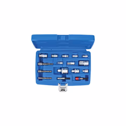 Jeu d'adaptateurs à embout de clé à douille BGS TECHNIC - 16 pcs - 6779