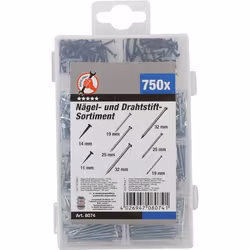 Kraftmann 8074 ongle 750 pièce(s) Clou de finition - Vue supplémentaire 4