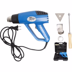 BGS technic 8495, Noir, Bleu, CE, 600 °C, 400 °C, Secteur, 2000 W